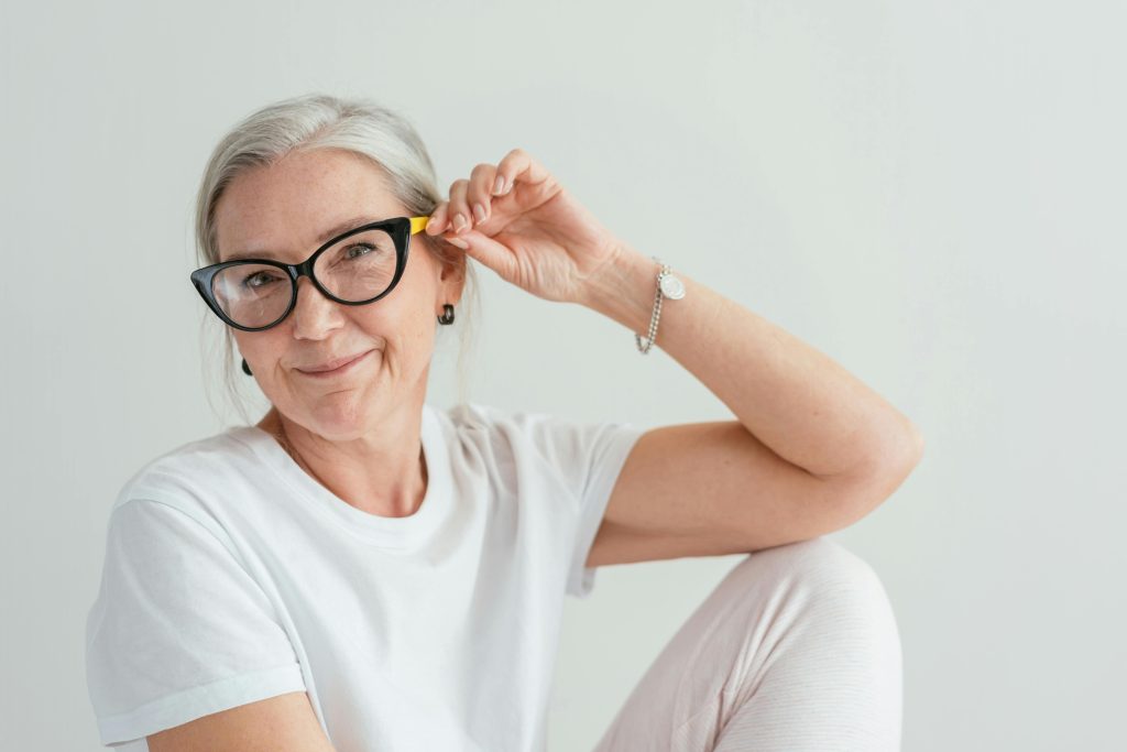 Woman enjoying a peaceful moment, representing a comfortable retirement lifestyle